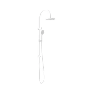 Mecca Twin Shower With Air Shower Matte White by NERO, a Shower Heads & Mixers for sale on Style Sourcebook