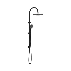 Mecca Twin Shower With Air Shower II Matte Black by NERO, a Shower Heads & Mixers for sale on Style Sourcebook