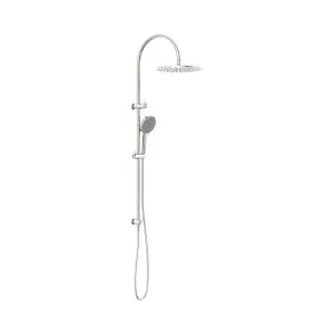 Mecca Twin Shower With Air Shower II Brushed Nickel by NERO, a Shower Heads & Mixers for sale on Style Sourcebook