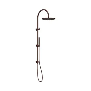 Mecca Twin Shower With Slim Hand Shower Rome Bronze by NERO, a Shower Heads & Mixers for sale on Style Sourcebook