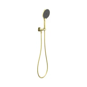 Opal Shower On Bracket With Air Shower II Brushed Gold by NERO, a Shower Heads & Mixers for sale on Style Sourcebook
