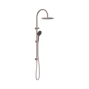 Opal Twin Shower With Air Shower II Brushed Bronze by NERO, a Shower Heads & Mixers for sale on Style Sourcebook