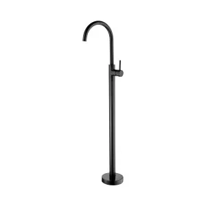 Mecca Freestanding Bath Mixer Matte Black by NERO, a Bathroom Taps & Mixers for sale on Style Sourcebook