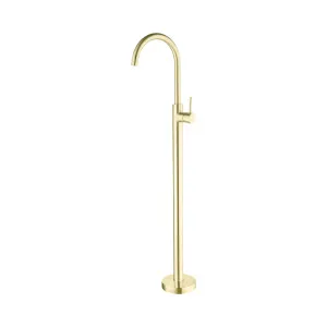 Mecca Freestanding Bath Mixer Brushed Gold by NERO, a Bathroom Taps & Mixers for sale on Style Sourcebook
