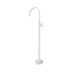 Mecca Freestanding Bath Mixer Matte White by NERO, a Bathroom Taps & Mixers for sale on Style Sourcebook