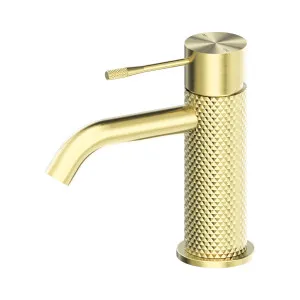 Opal Basin Mixer Brushed Gold by NERO, a Bathroom Taps & Mixers for sale on Style Sourcebook