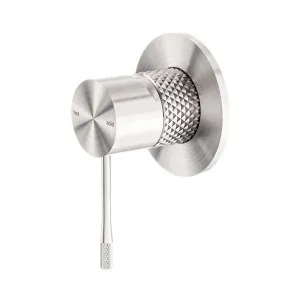 Opal Shower Mixer 80mm Plate Brushed Nickel by NERO, a Shower Heads & Mixers for sale on Style Sourcebook