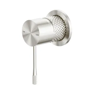Opal Shower Mixer 60mm Plate Brushed Nickel by NERO, a Shower Heads & Mixers for sale on Style Sourcebook