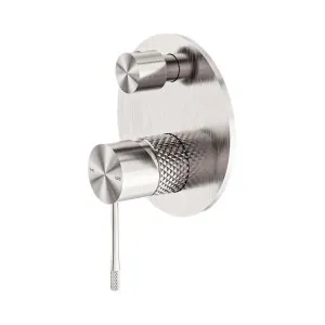 Opal Shower Mixer With Diverter Brushed Nickel by NERO, a Shower Heads & Mixers for sale on Style Sourcebook