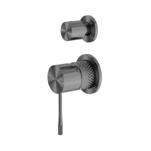 Opal Shower Mixer With Diverter Separate Plate Graphite by NERO, a Shower Heads & Mixers for sale on Style Sourcebook