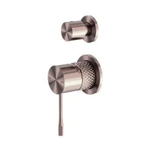 Opal Shower Mixer With Diverter Separate Plate Brushed Bronze by NERO, a Shower Heads & Mixers for sale on Style Sourcebook