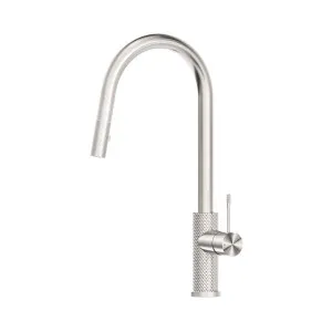 Opal Pull Out Sink Mixer With Vegie Spray Function Brushed Nickel by NERO, a Kitchen Taps & Mixers for sale on Style Sourcebook