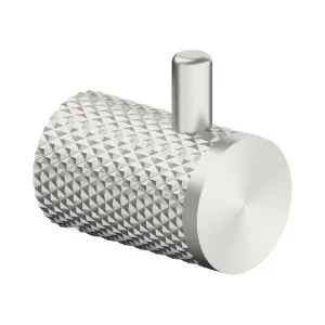 Opal Robe Hook Brushed Nickel by NERO, a Shelves & Hooks for sale on Style Sourcebook