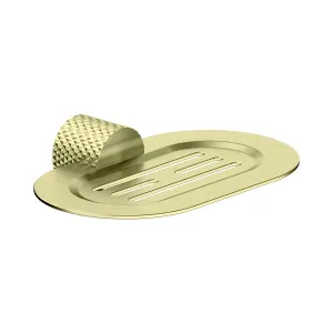Opal Soap Dish Holder Brushed Gold by NERO, a Soap Dishes & Dispensers for sale on Style Sourcebook