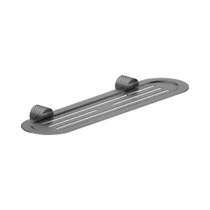 Opal Metal Shower Shelf Graphite by NERO, a Shelves & Hooks for sale on Style Sourcebook