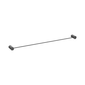 Opal Single Towel Rail 800mm Graphite by NERO, a Towel Rails for sale on Style Sourcebook