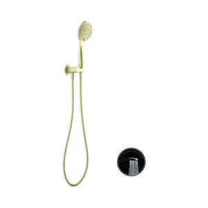 Opal Shower On Bracket With Air Shower Brushed Gold by NERO, a Shower Heads & Mixers for sale on Style Sourcebook