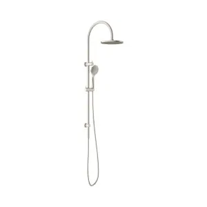 Opal Twin Shower With Air Shower Brushed Nickel by NERO, a Shower Heads & Mixers for sale on Style Sourcebook