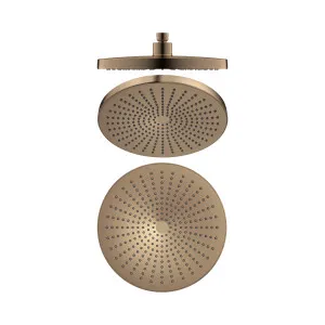 Opal 250mm Shower Head Brushed Bronze by NERO, a Shower Heads & Mixers for sale on Style Sourcebook
