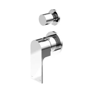 Bianca Shower Mixer With Diverter Separate Back Plate Chrome by NERO, a Shower Heads & Mixers for sale on Style Sourcebook