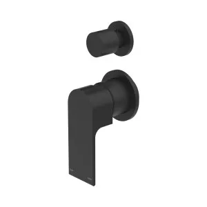 Bianca Shower Mixer With Diverter Separate Back Plate Matte Black by NERO, a Shower Heads & Mixers for sale on Style Sourcebook