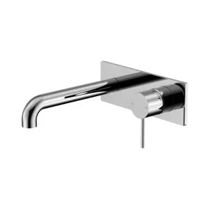 Mecca Wall Basin/Bath Mixer 185mm Chrome by NERO, a Bathroom Taps & Mixers for sale on Style Sourcebook