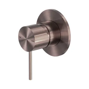 Mecca Shower Mixer 80mm Plate Brushed Bronze by NERO, a Shower Heads & Mixers for sale on Style Sourcebook