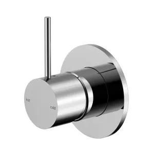 Mecca Shower Mixer Handle Up 80mm Plate Chrome by NERO, a Shower Heads & Mixers for sale on Style Sourcebook
