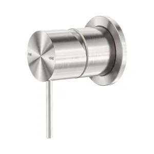 Mecca Shower Mixer 60mm Plate Brushed Nickel by NERO, a Shower Heads & Mixers for sale on Style Sourcebook