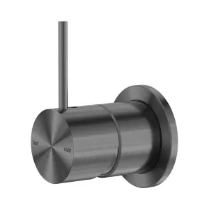 Mecca Shower Mixer 60mm Handle Up Plate Gun Metal by NERO, a Shower Heads & Mixers for sale on Style Sourcebook
