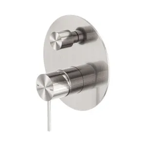 Mecca Shower Mixer With Diverter Brushed Nickel by NERO, a Shower Heads & Mixers for sale on Style Sourcebook