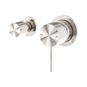 Mecca Shower Mixer With Horizontal 2 Way Diverter Brushed Nickel by NERO, a Shower Heads & Mixers for sale on Style Sourcebook
