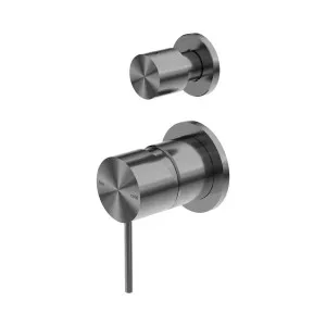 Mecca Shower Mixer With Diverter Separate Back Plate Gun Metal by NERO, a Shower Heads & Mixers for sale on Style Sourcebook