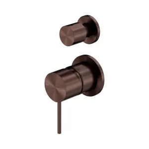 Mecca Shower Mixer With Diverter Separate Back Plate Rome Bronze by NERO, a Shower Heads & Mixers for sale on Style Sourcebook
