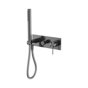 Mecca Shower Mixer Diverter System Gun Metal by NERO, a Shower Heads & Mixers for sale on Style Sourcebook