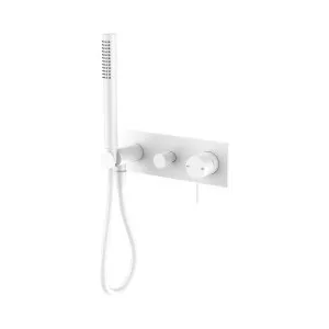 Mecca Shower Mixer Diverter System Matte White by NERO, a Shower Heads & Mixers for sale on Style Sourcebook