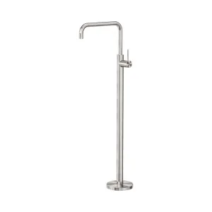 Mecca Freestanding Bath Mixer Square Shape Brushed Nickel by NERO, a Bathroom Taps & Mixers for sale on Style Sourcebook