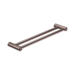 Mecca Care 25mm Double Towel Grab Rail 600mm Brushed Bronze by NERO, a Accessible for sale on Style Sourcebook