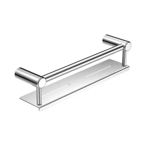 Mecca Care 25mm Grab Rail With Shelf 450mm Chrome by NERO, a Accessible for sale on Style Sourcebook