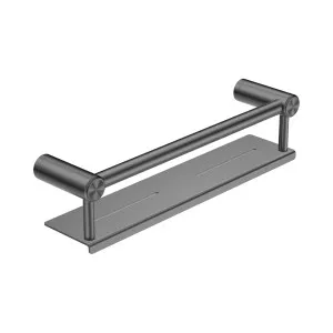 Mecca Care 25mm Grab Rail With Shelf 450mm Gun Metal by NERO, a Accessible for sale on Style Sourcebook