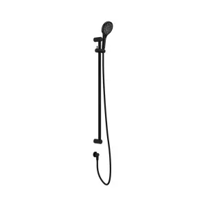 Mecca Care 25mm Grab Rail And Adjustable Shower Rail Set 900mm Matte Black by NERO, a Shower Heads & Mixers for sale on Style Sourcebook