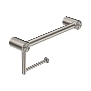 Mecca Care 25mm Toilet Roll Rail 300mm Brushed Nickel by NERO, a Accessible for sale on Style Sourcebook