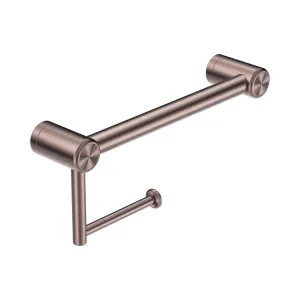 Mecca Care 25mm Toilet Roll Rail 300mm Brushed Bronze by NERO, a Accessible for sale on Style Sourcebook