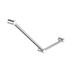Mecca Care 32mm Ambulant Toilet Grab Rail 45 Degree 750X450mm Chrome by NERO, a Accessible for sale on Style Sourcebook