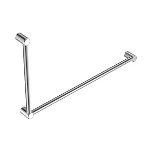 Mecca Care 32mm DDA Accessible Toilet Grab Rail Set 90 Degree 600X1000mm Chrome by NERO, a Accessible for sale on Style Sourcebook