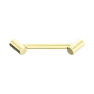 Mecca Care 25mm Footrest Corner Grab Rail 215mm Brushed Gold by NERO, a Accessible for sale on Style Sourcebook