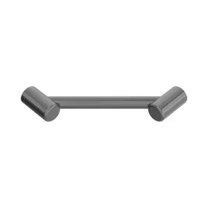 Mecca Care 25mm Footrest Corner Grab Rail 215mm Gun Metal by NERO, a Accessible for sale on Style Sourcebook