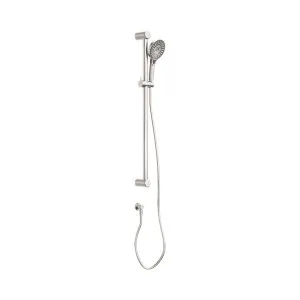 Mecca Care 32mm Grab Rail And Adjustable Shower Rail Set 900mm Brushed Nickel by NERO, a Shower Heads & Mixers for sale on Style Sourcebook