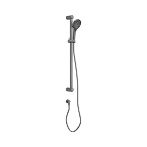 Mecca Care 32mm Grab Rail And Adjustable Shower Rail Set 900mm Gun Metal by NERO, a Shower Heads & Mixers for sale on Style Sourcebook