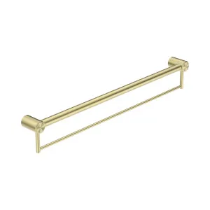 Mecca Care 32mm Grab Rail With Towel Holder 900mm Brushed Gold by NERO, a Accessible for sale on Style Sourcebook